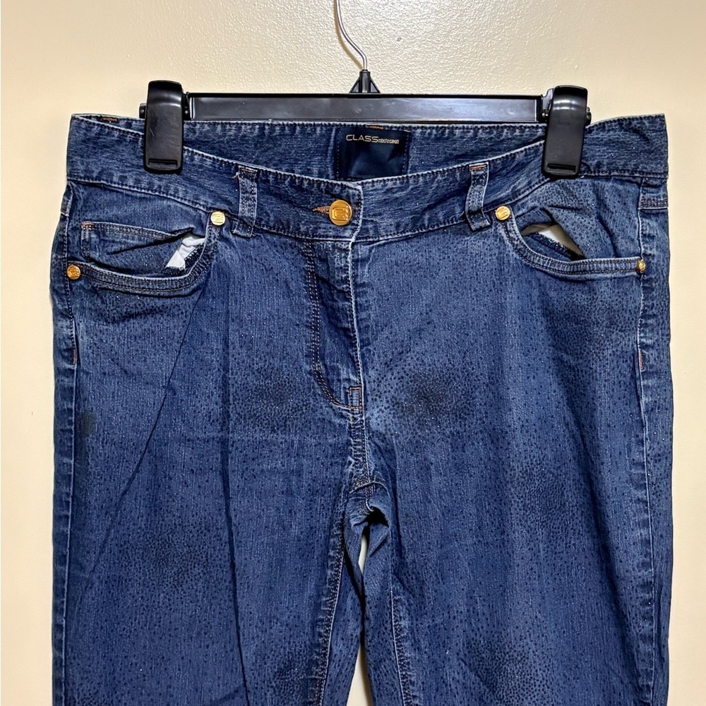 Roberto Cavalli Dark Blue Skinny Jeans - Picture 4 of 7